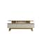 Manhattan Comfort Yonkers 70.86 TV Stand, Off White and Cinnamon 234BMC12 - alternate 7
